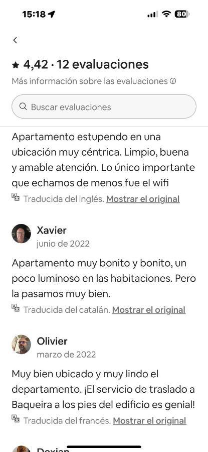 Precioso Atico Duplex En Vielha Para 6 Pax Exterior foto